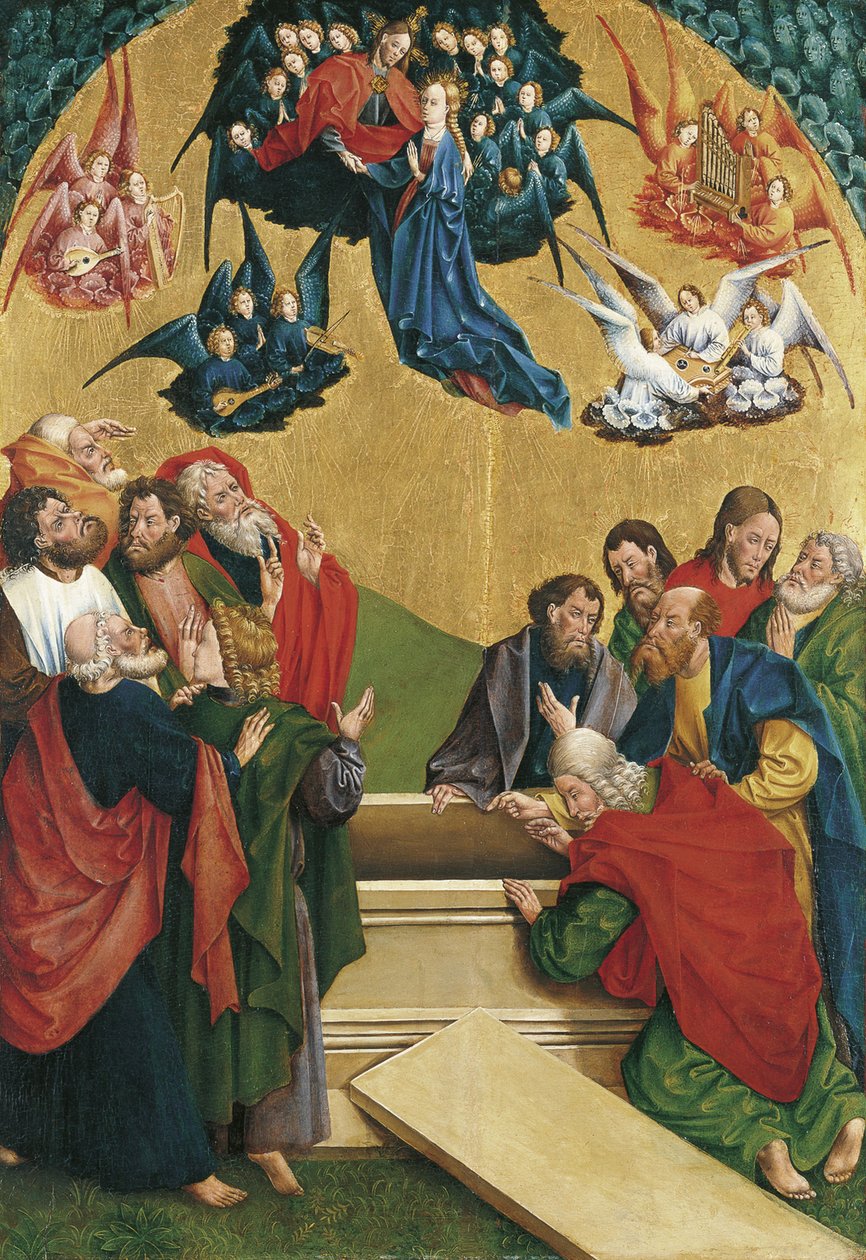 A Assunção da Virgem de Johann Koerbecke