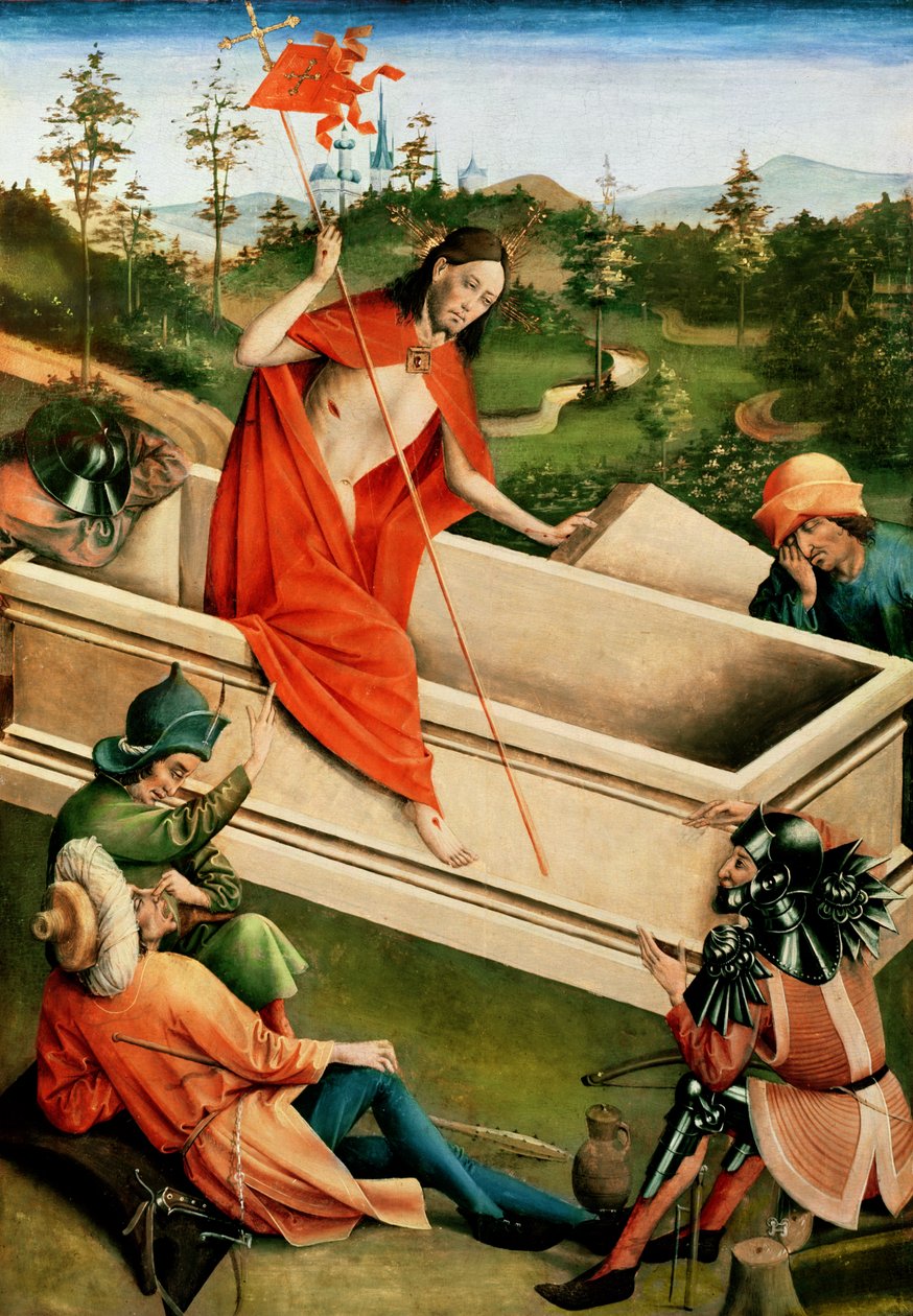 A ressurreição, 1456 de Johann Koerbecke