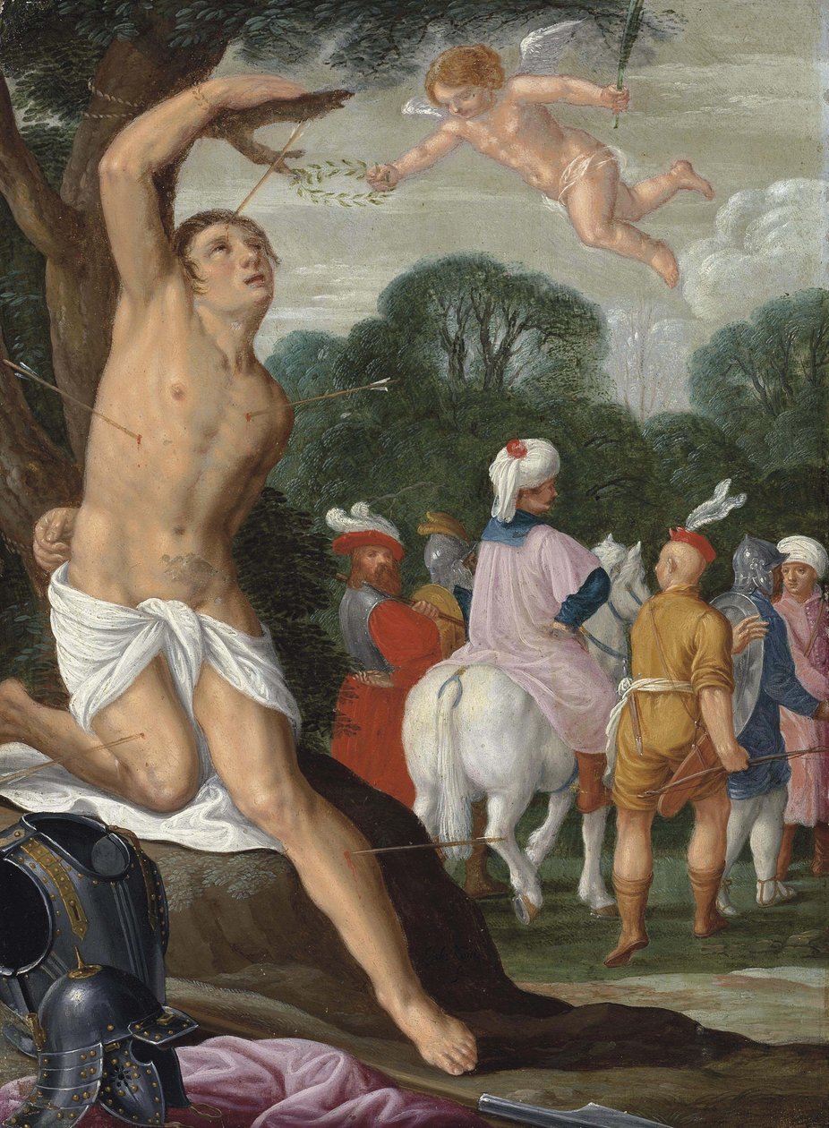 O martírio de São Sebastião de Johann König