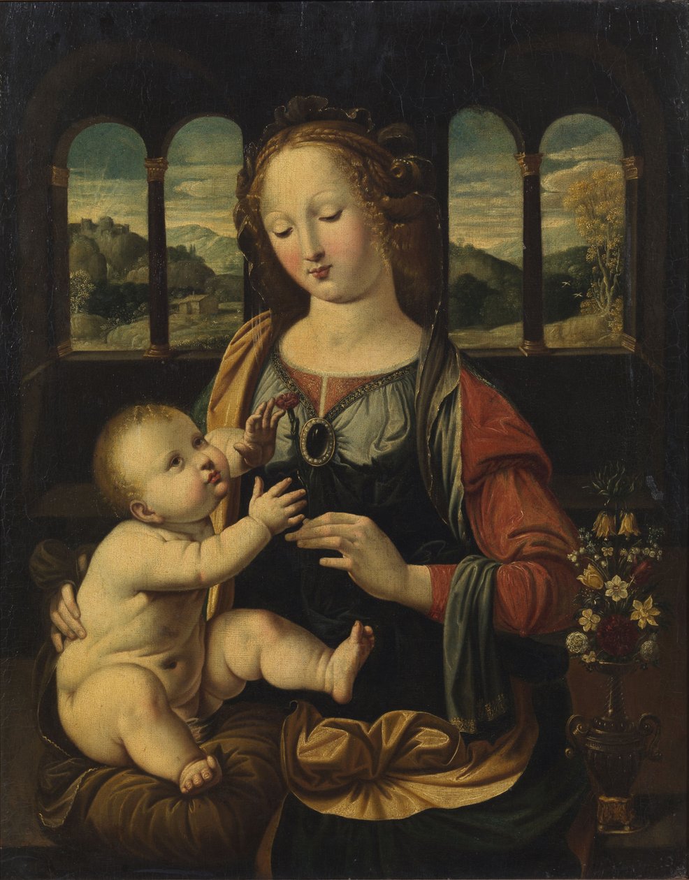 Virgem e Menino de Johann König