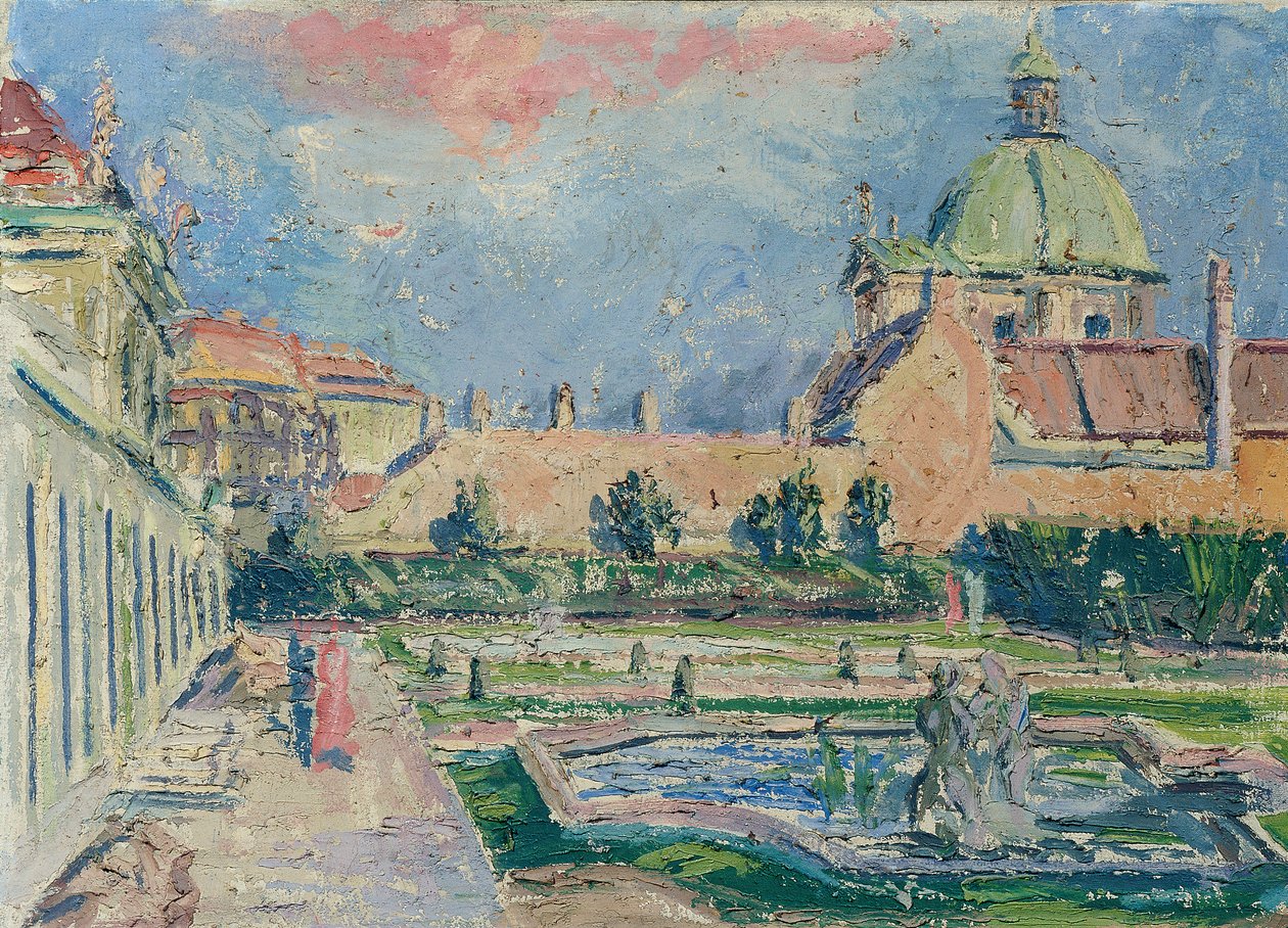 Estudo do Belvedere de Johann Laurer
