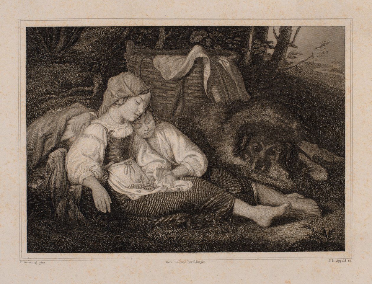 As crianças adormecidas de Johann Leonhard Appold