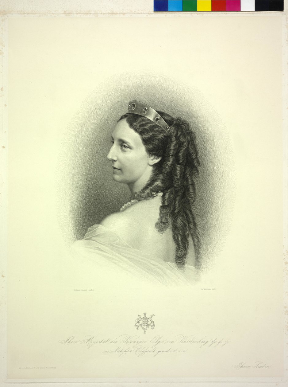 Grã-Duquesa da Rússia Olga de Johann Lindner