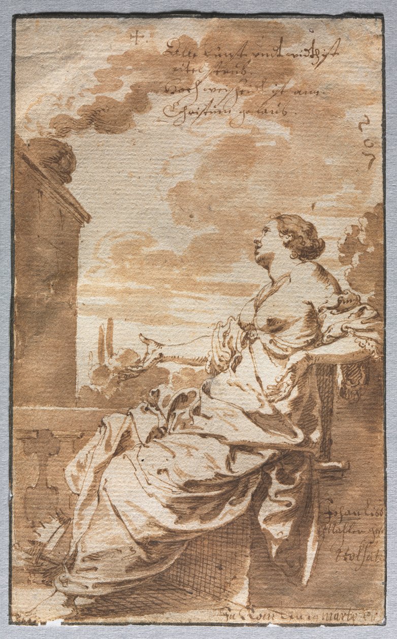 Alegoria da crença cristã de Johann Liss