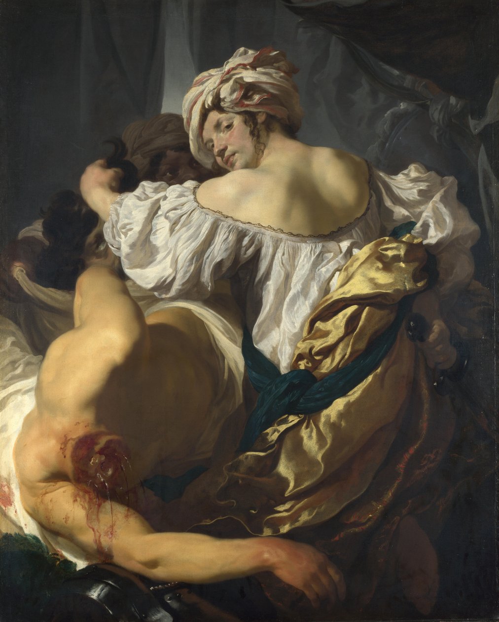 Judith na tenda de Holofernes, c. 1622 de Johann Liss