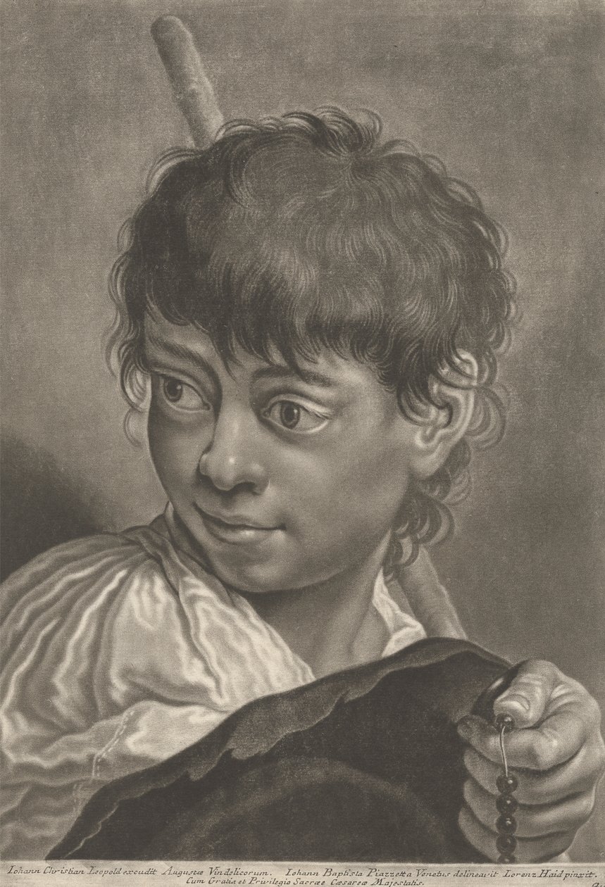 O jovem devoto de Johann Lorenz Haid