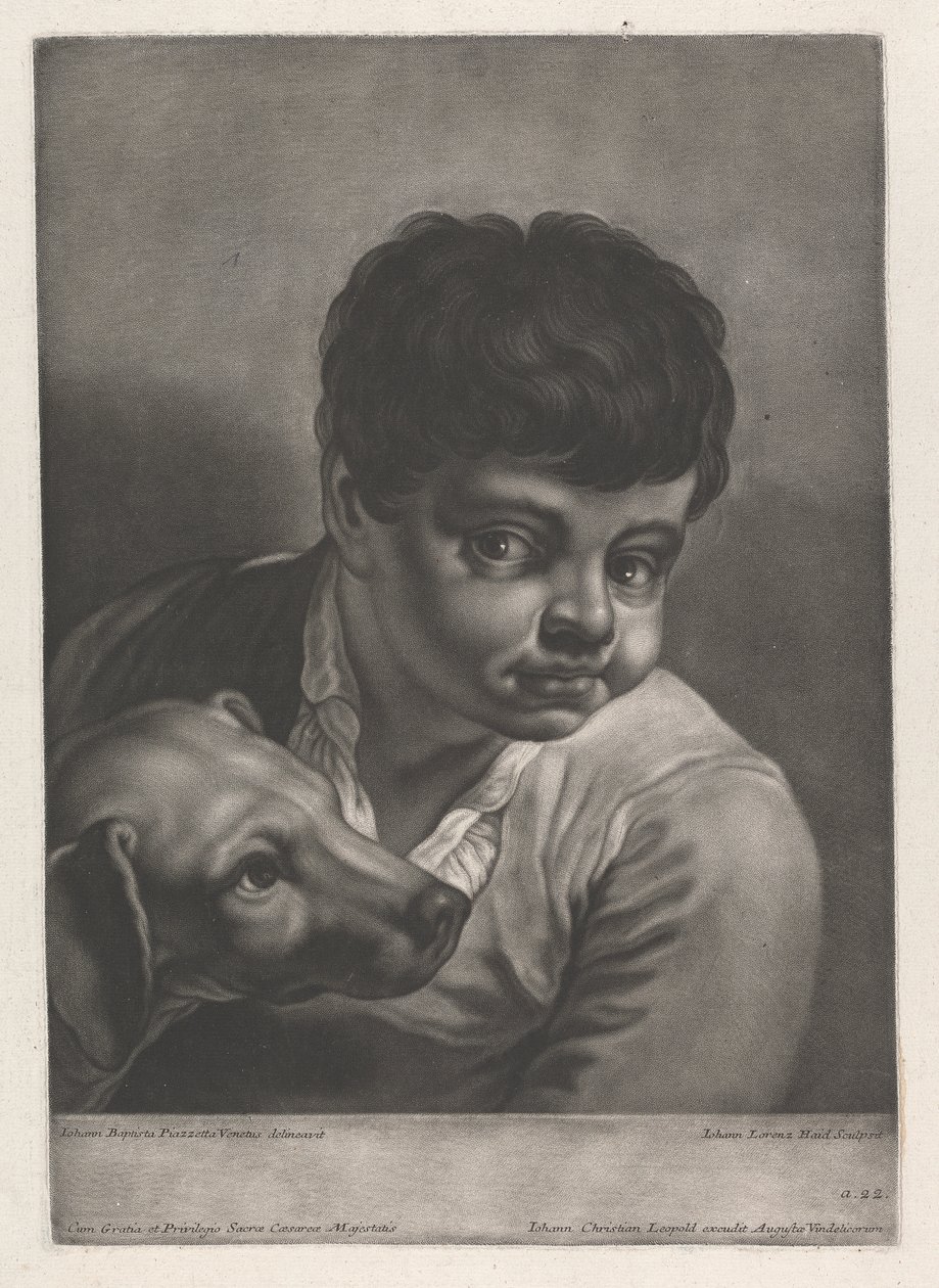 Retrato do Homem de Johann Lorenz Haid