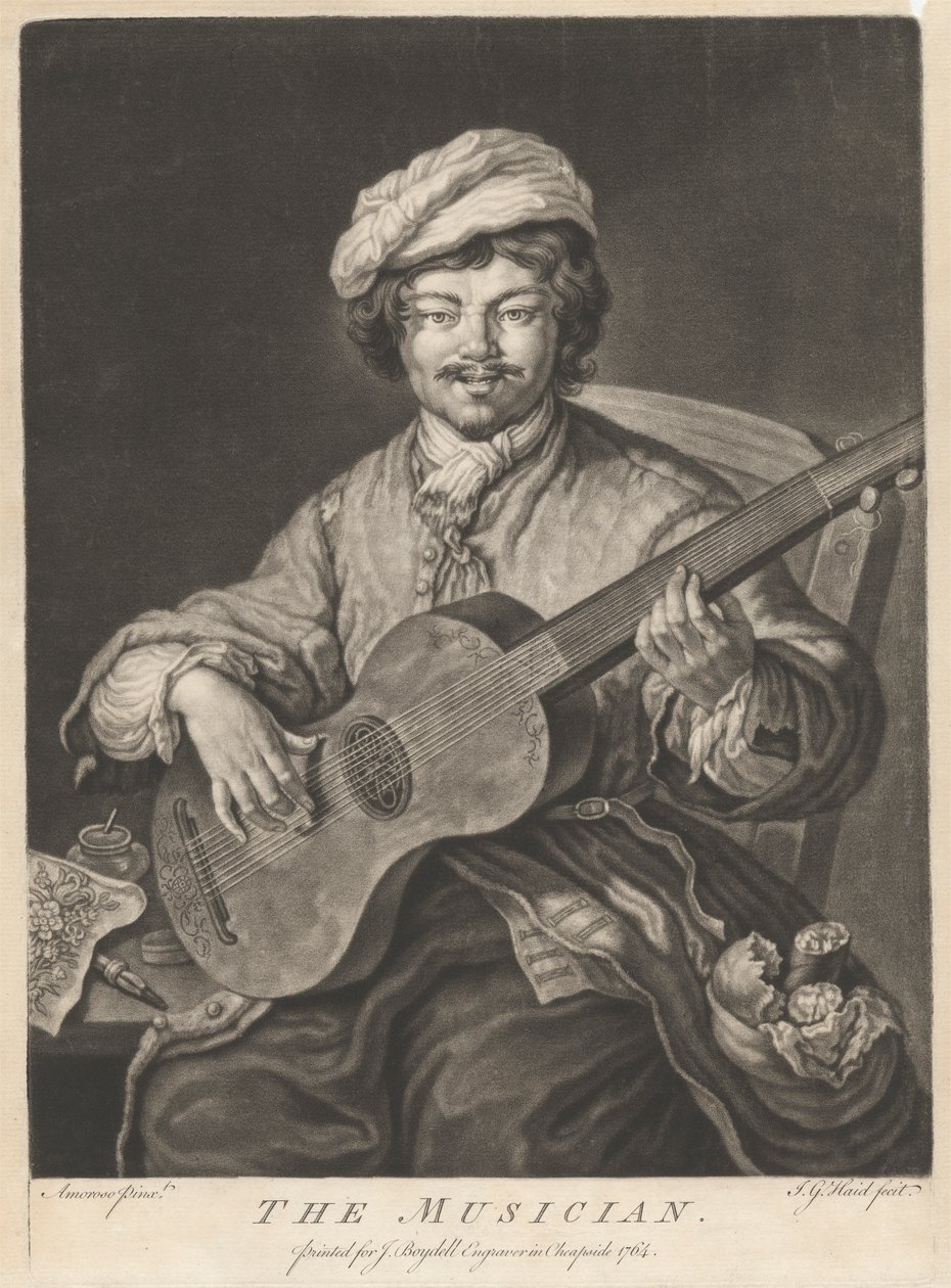 O Músico de Johann Lorenz Haid