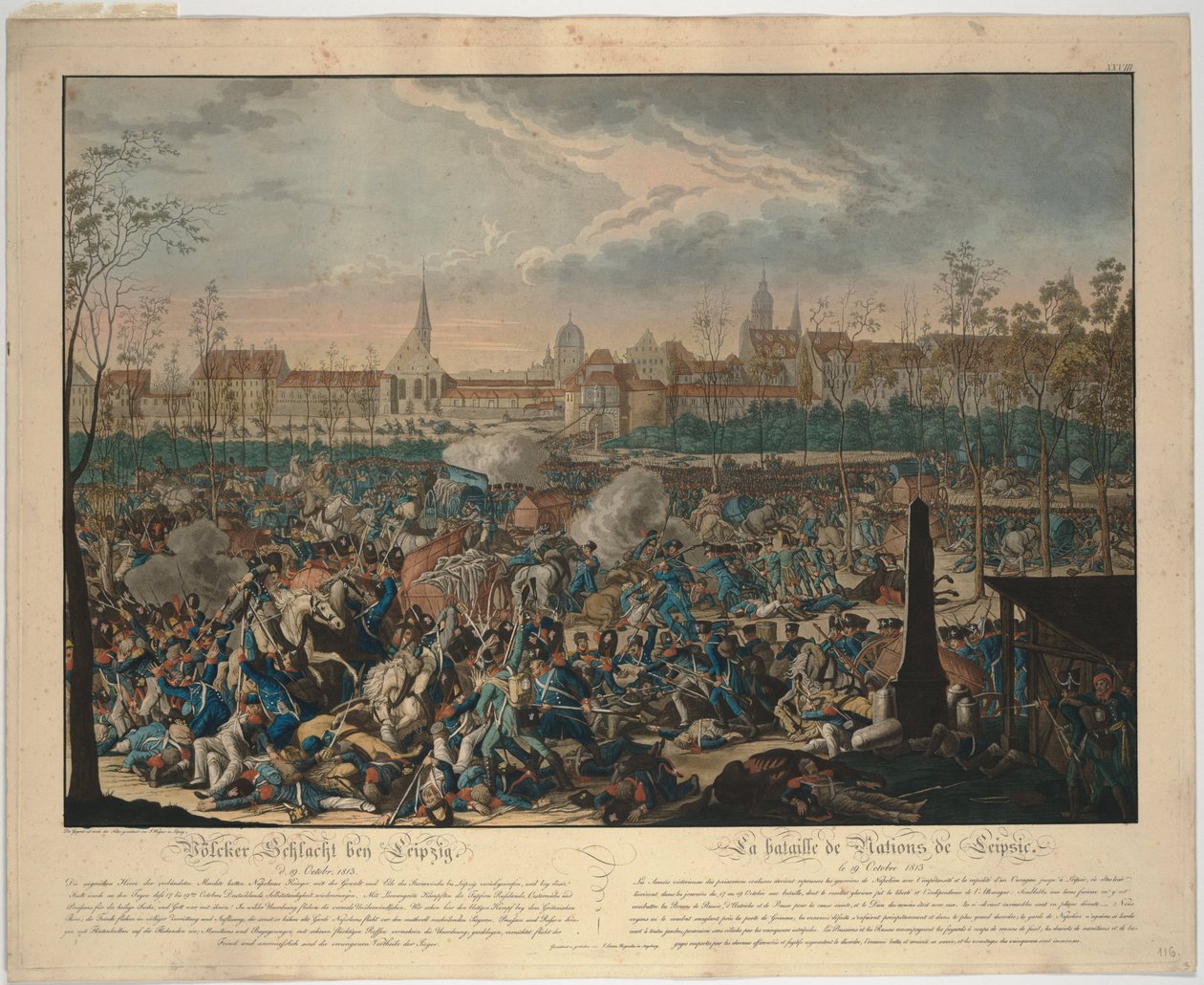 Batalha das nações de Johann Lorenz Rugendas