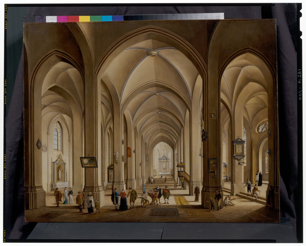 Interior da igreja de Johann Ludwig Ernst Morgenstern