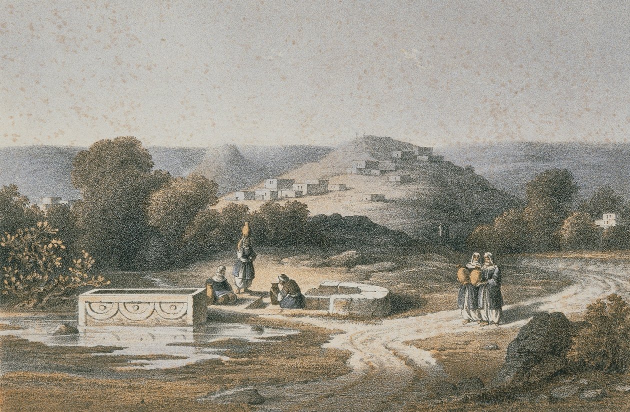 Cana. Gravura por Bernatz e outros - Eisenblätter, R. Editore de Johann Martin Bernatz