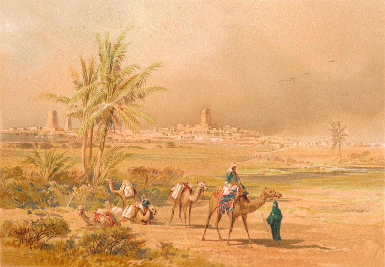 Timbuctoo, c1852, 1903 de Johann Martin Bernatz