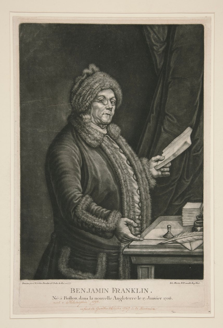 Benjamin Franklin de Johann Martin Will