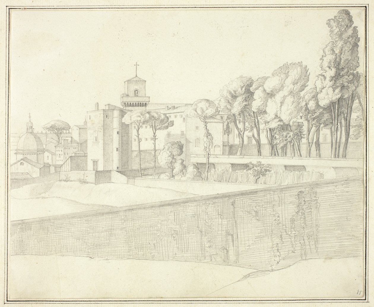 San Pietro in Vincoli, Roma de Johann Martin von Rohden