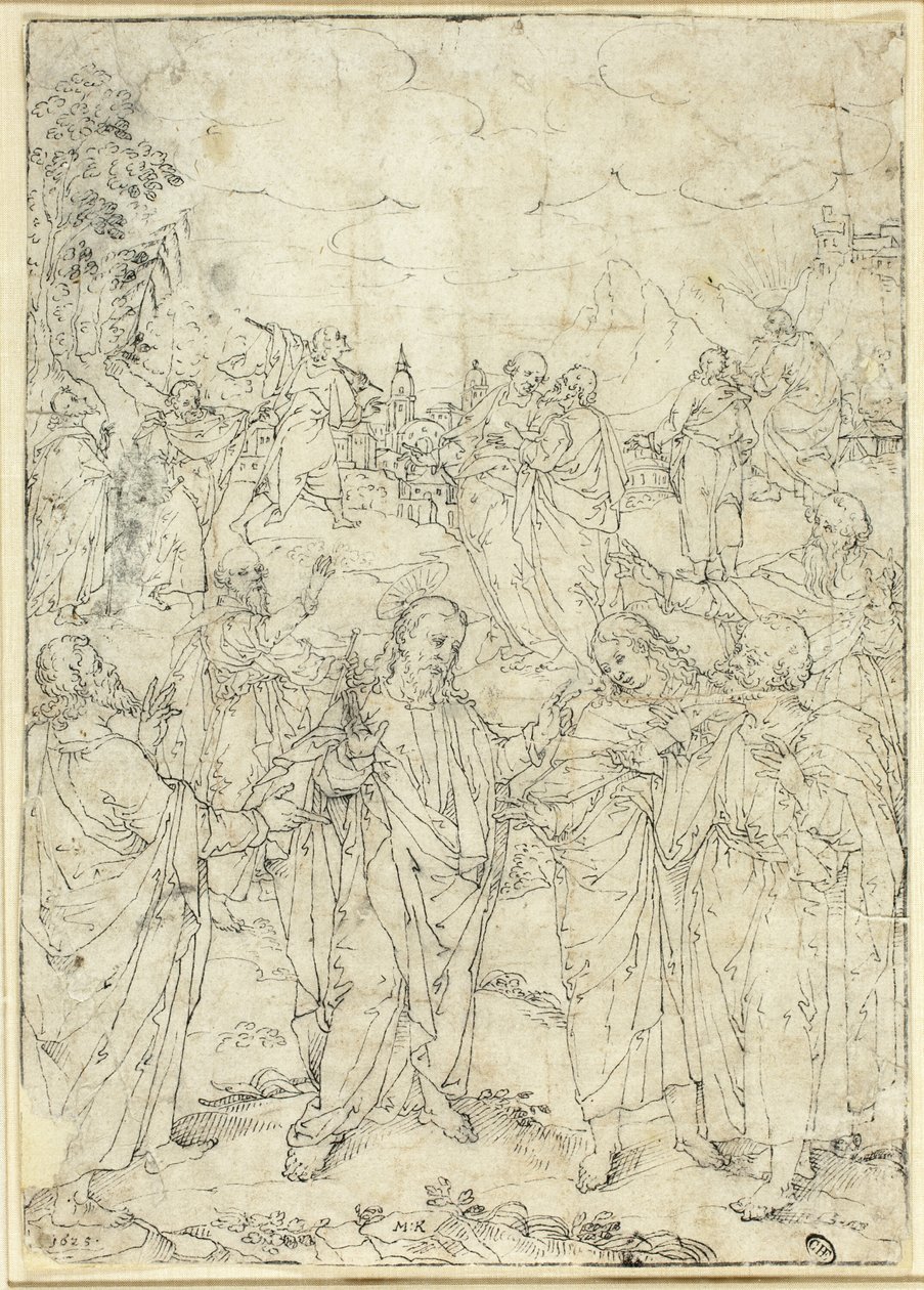 Cristo e os Apóstolos de Johann Mathias Kager