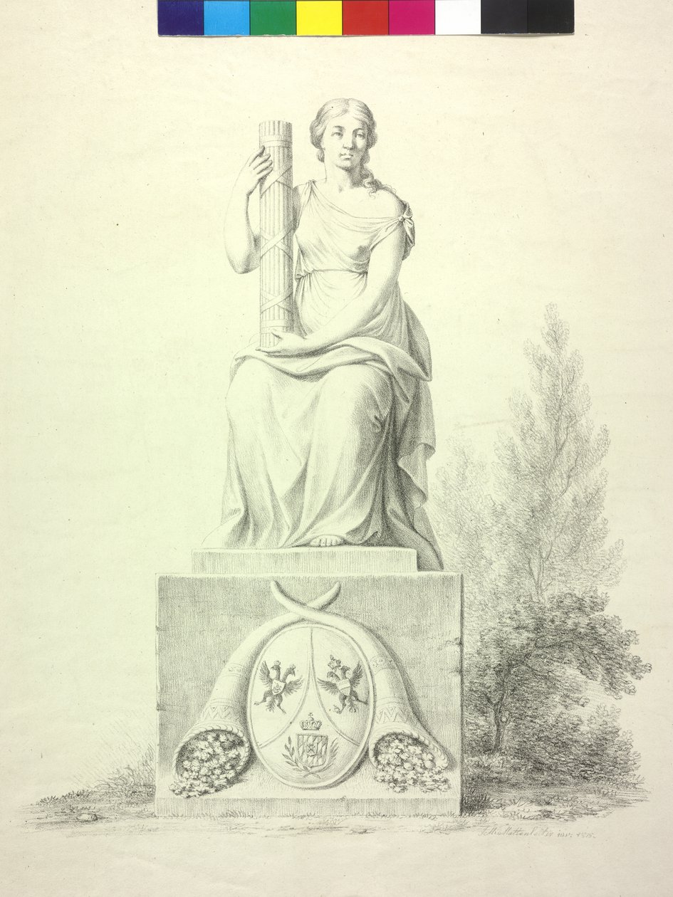 Alegoria sobre a ligação da Áustria de Johann Michael Mettenleiter