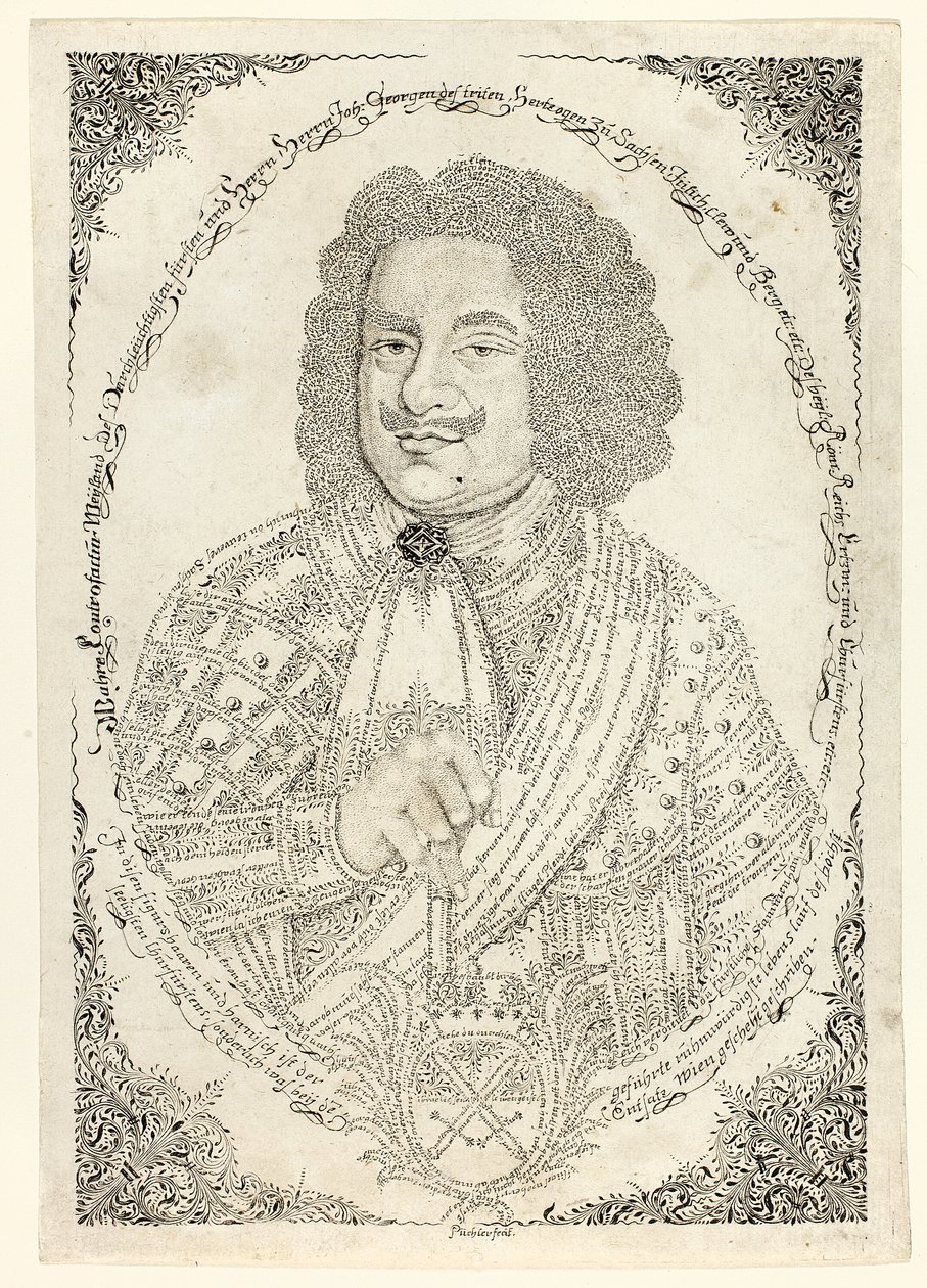 Johann Georg III, Eleitor da Saxónia de Johann Michael Puchler