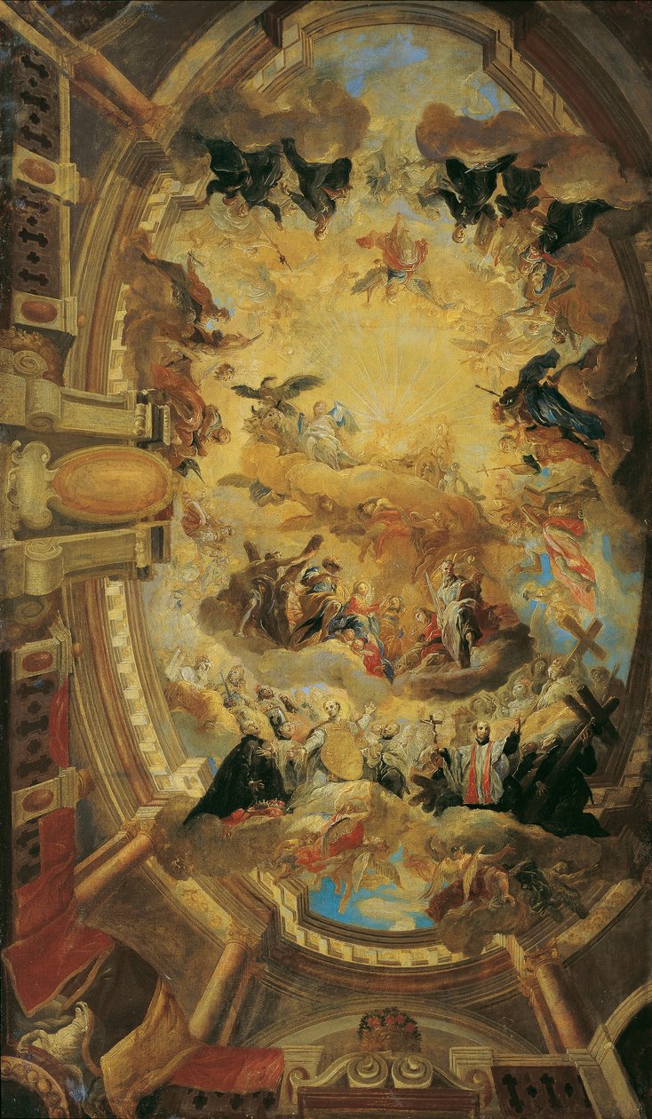 Glorificação do nome de Jesus de Johann Michael Rottmayr