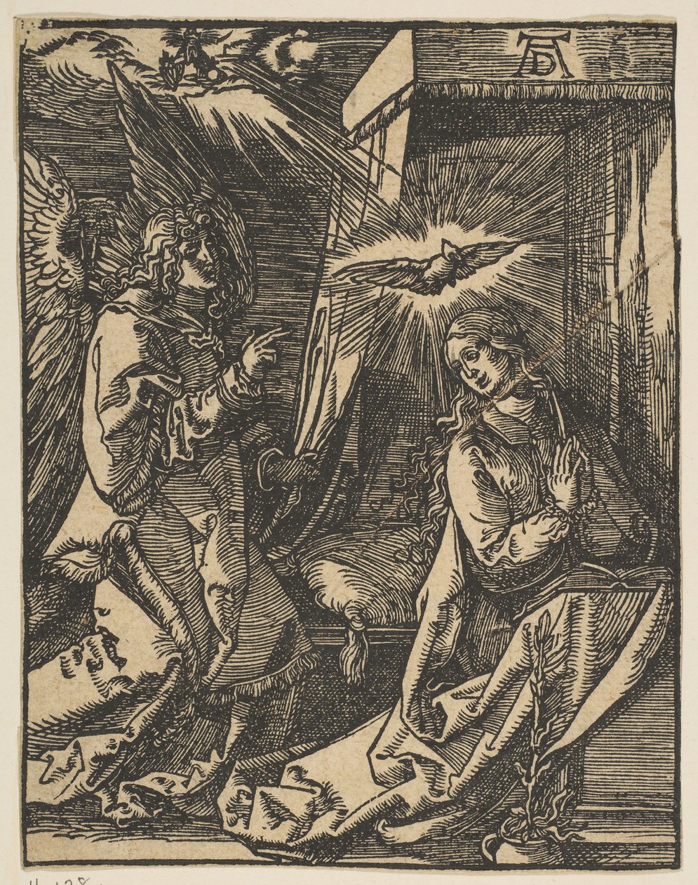A Anunciação, da Pequena Paixão, copy.n.d. de Johann Mommard