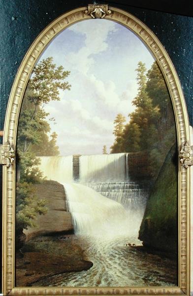 Trenton Falls, West Canada Creek, Nova Iorque de Johann Mongels Culverhouse