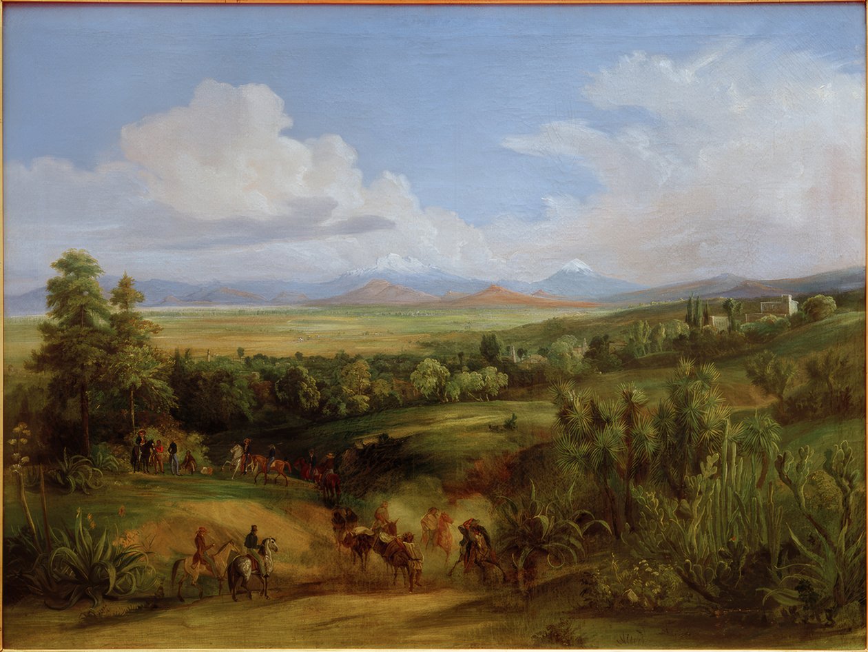Galapa, Pico de Oruzaba e Cofre de Perote de Johann Moritz Rugendas