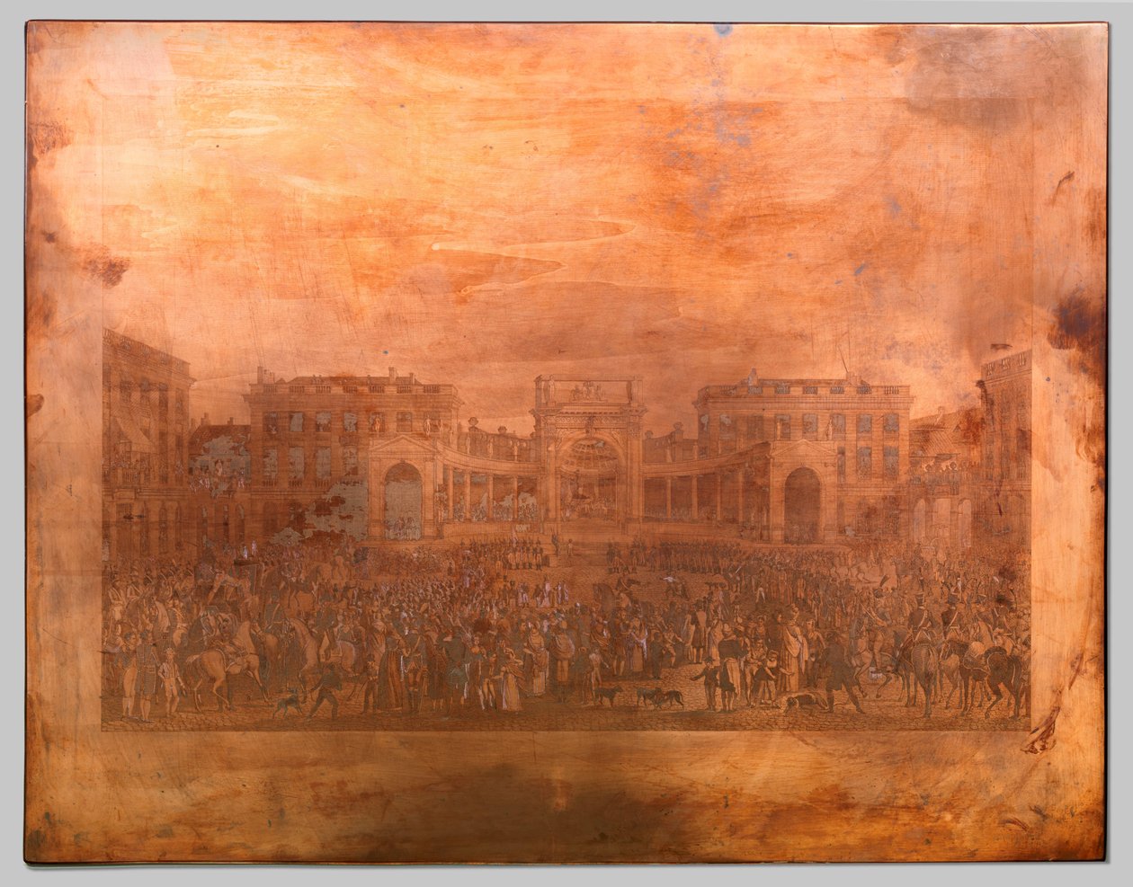 Inauguração de Guilherme I em Bruxelas de Johann Nepomuk Gibèle