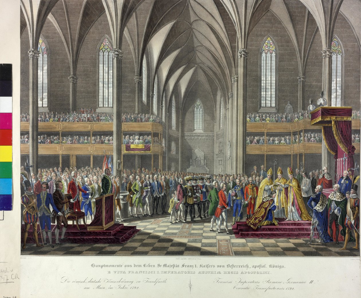 Coroação imperial de 1792 de Johann Nepomuk Hoechle