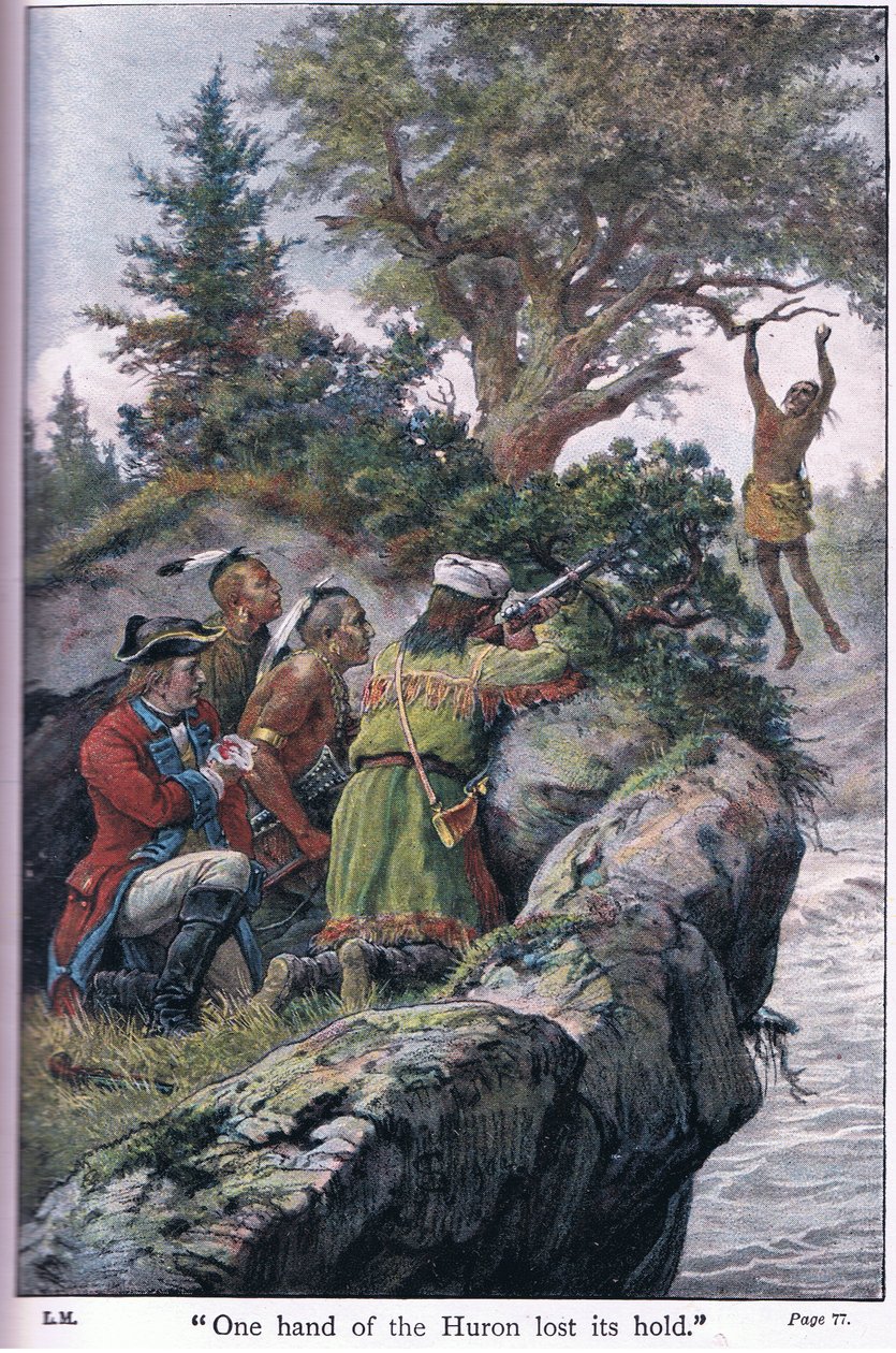 Uma das mãos do huroniano perdeu o controle, 1910 de Johann Nepomuk Schonberg