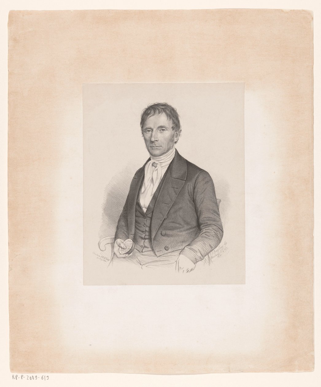 Retrato do escudeiro Hugo van Beresteyn de Johann Peter Berghaus
