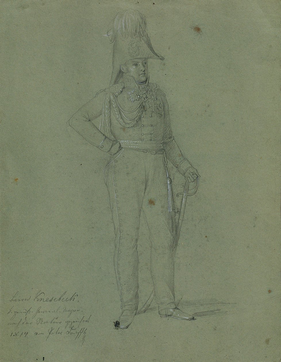 Barão Knesebeck de Johann Peter Krafft