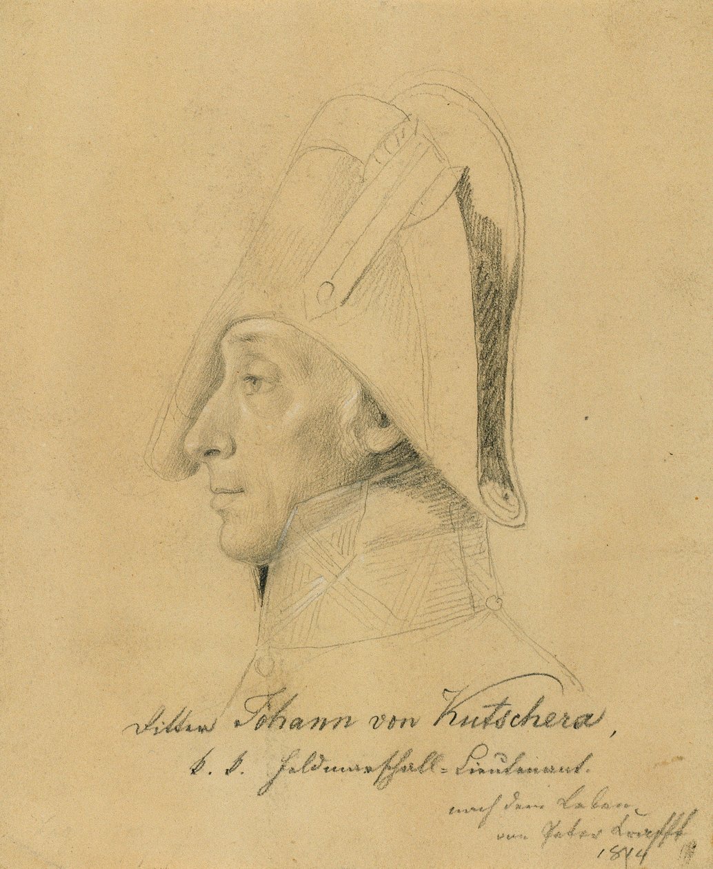 Marechal de Campo Tenente Johann Ritter von Kutschera de Johann Peter Krafft