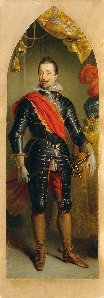 Imperador Fernando II em pé de Johann Peter Krafft