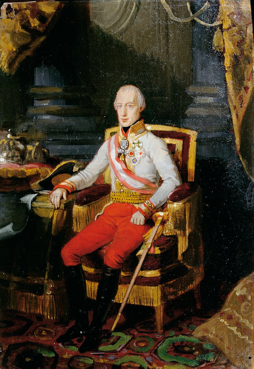 Imperador Franz I da Áustria de Johann Peter Krafft