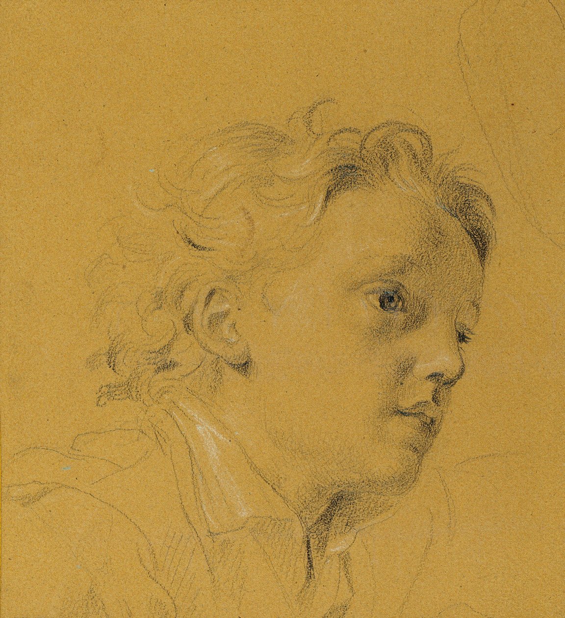 cabeça de um menino de Johann Peter Krafft