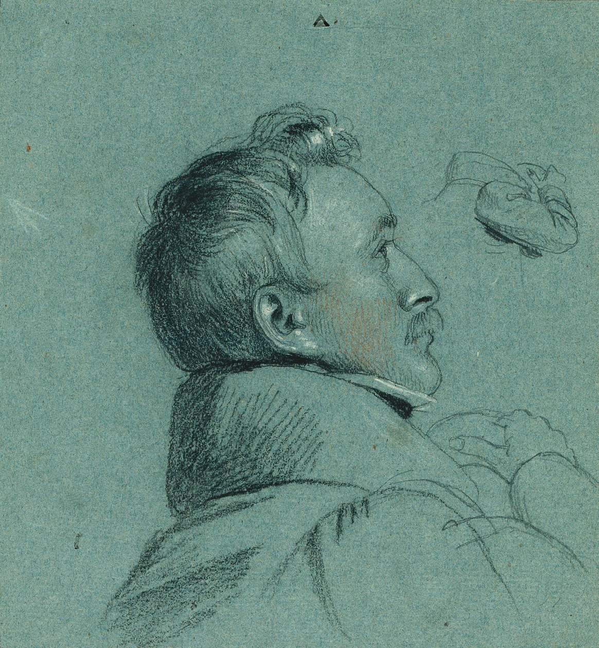 Estudo principal para "Retorno do Imperador Franz de Pressburg" de Johann Peter Krafft