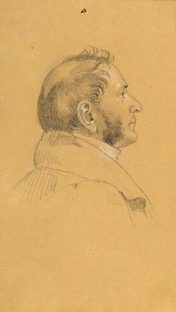 Estudo principal para "Retorno do Imperador Franz de Pressburg" de Johann Peter Krafft
