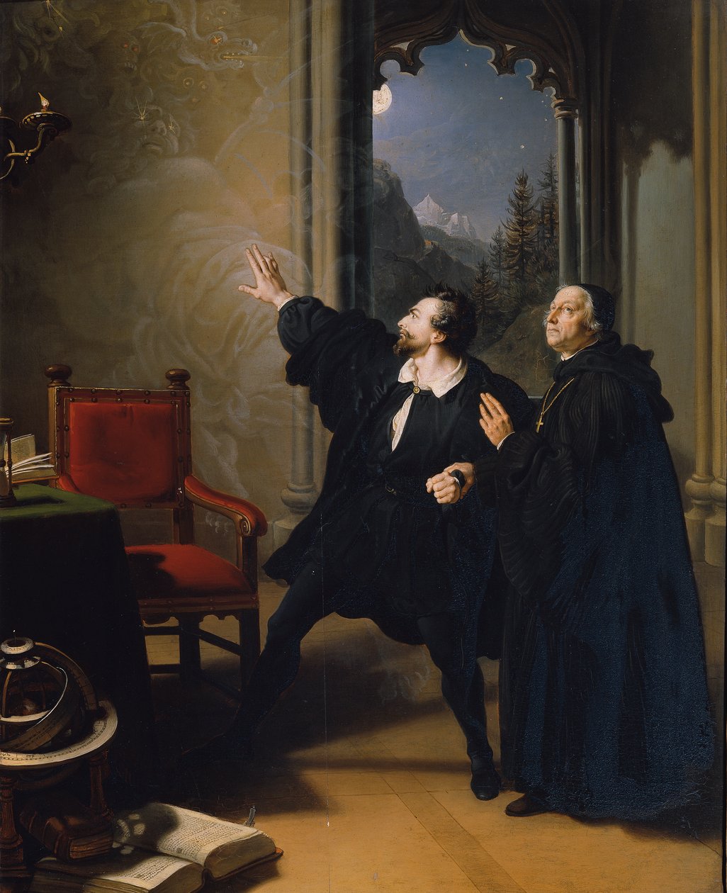 A hora da morte de Manfred de Johann Peter Krafft
