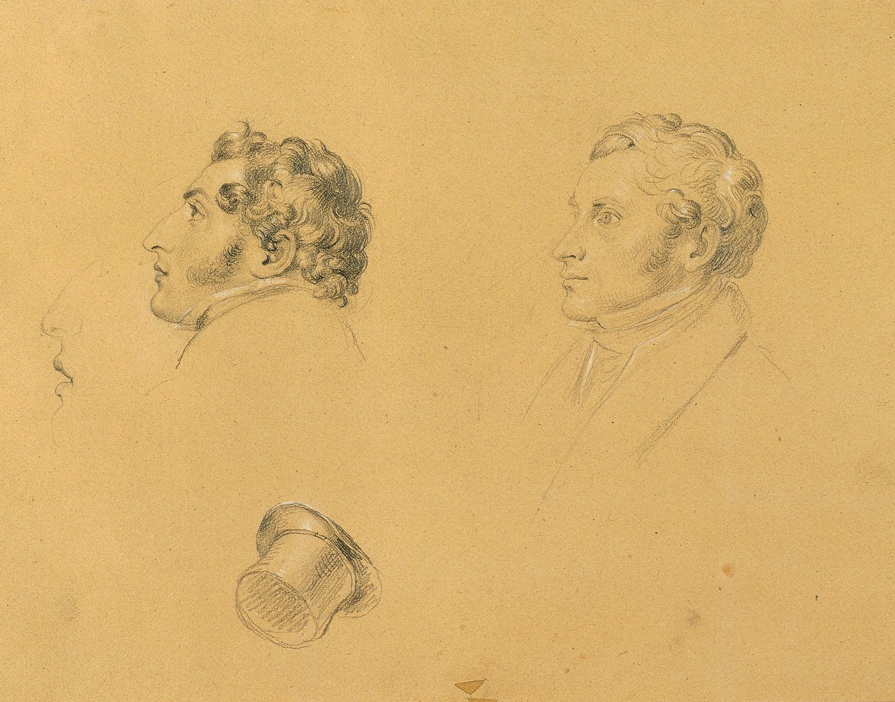 Estudo sobre a "Entrada após a Paz de Paris de Johann Peter Krafft