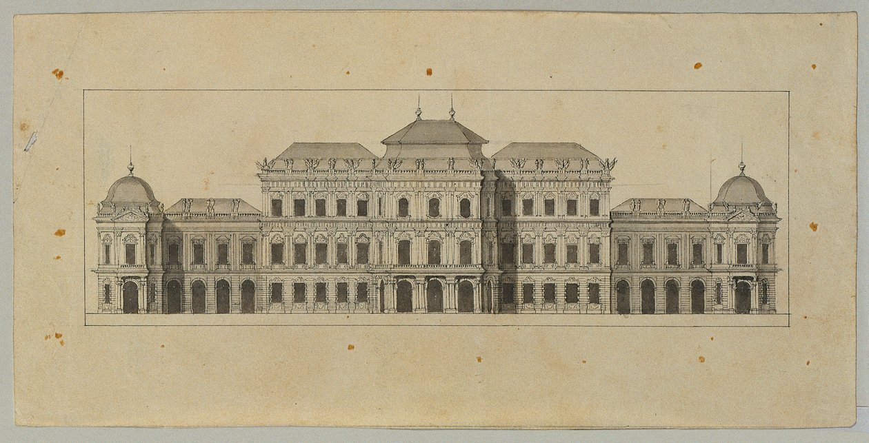Estudo do Miradouro Superior de Johann Peter Krafft
