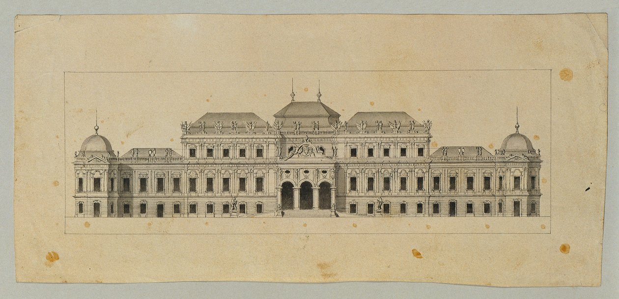 Estudo do Miradouro Superior de Johann Peter Krafft