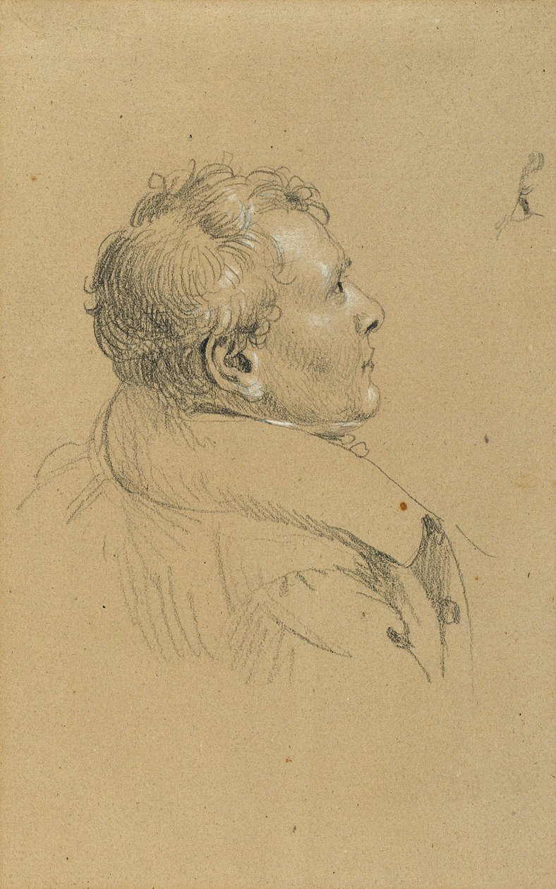 Estudo sobre o "Regresso do Imperador Franz de Pressburg de Johann Peter Krafft