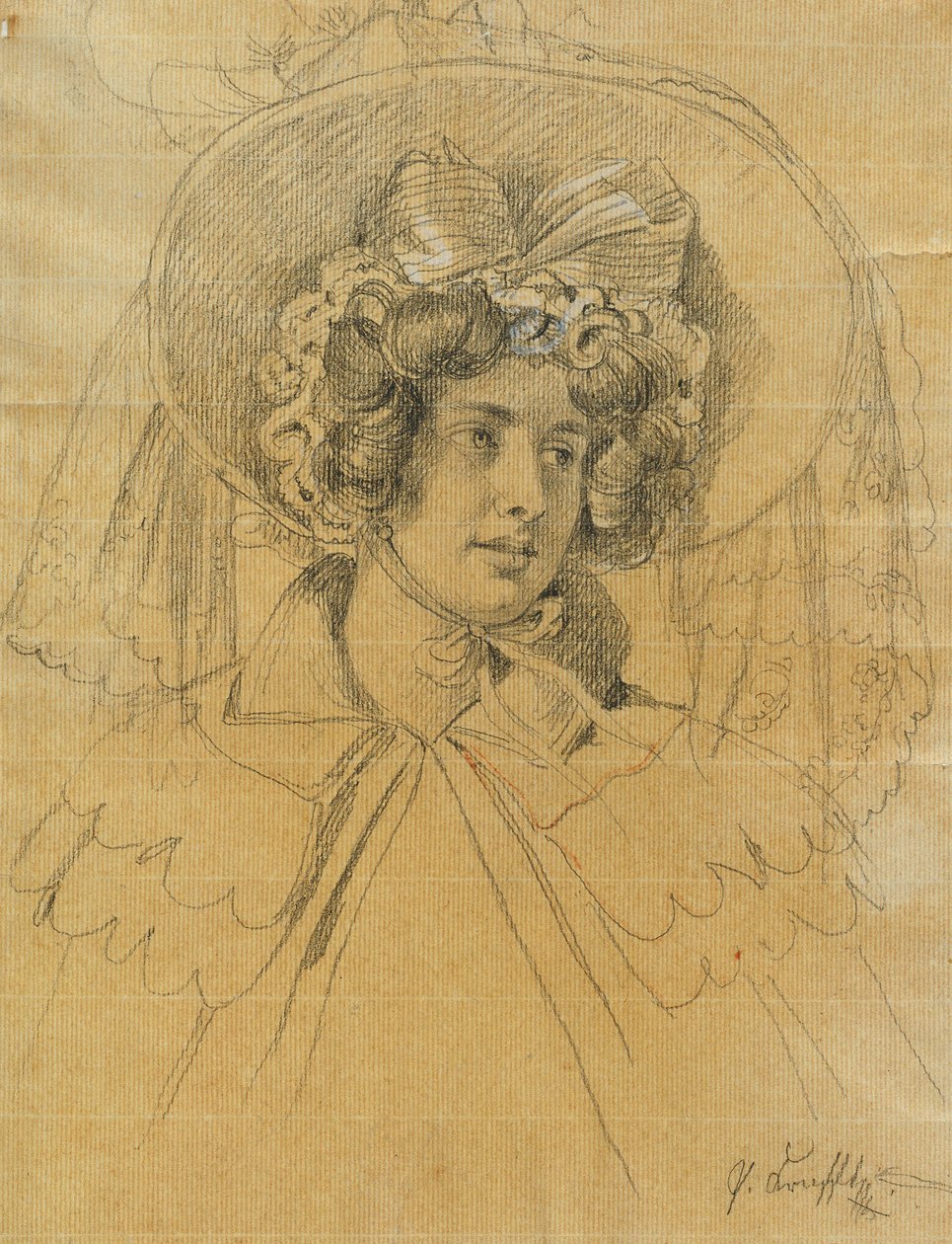 Estudo sobre o "Retorno do Imperador Franz de Pressburg" de Johann Peter Krafft