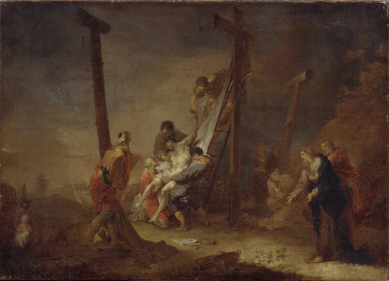 A descida da cruz de Johann Rosso Januarius Zick