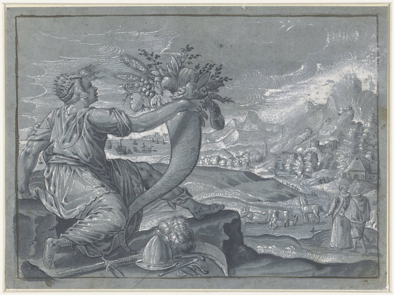 Europa de Johann Sadeler (I)