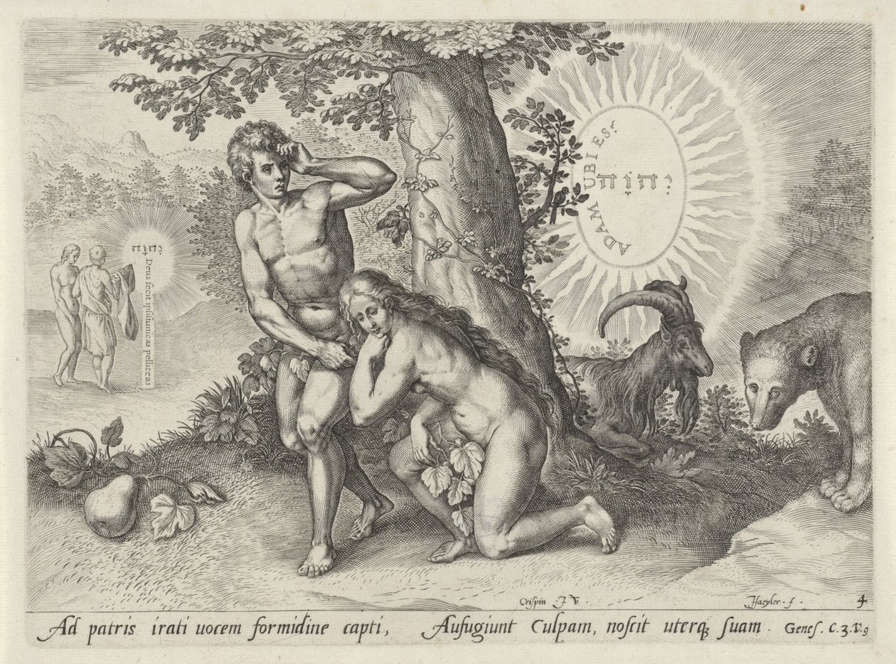 Queda do Pecado
Queda do homem (título da série) de Johann Sadeler (I)