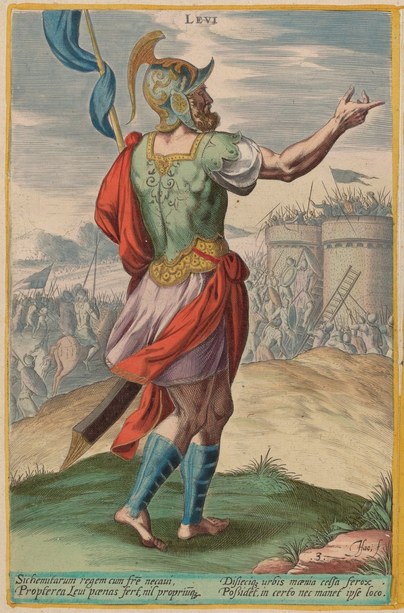 Levi, c. 1585. de Johann Sadeler I
