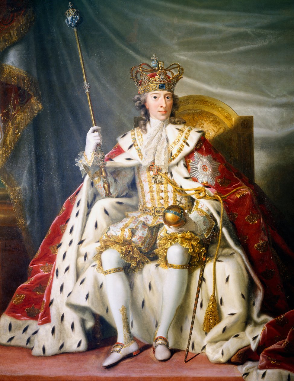 Retrato de Christian VI da Dinamarca (Copenhaga de Johann Salomon Wahl