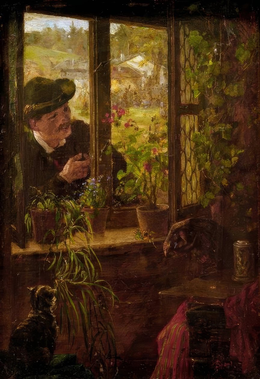 Na janela de Johann Sperl
