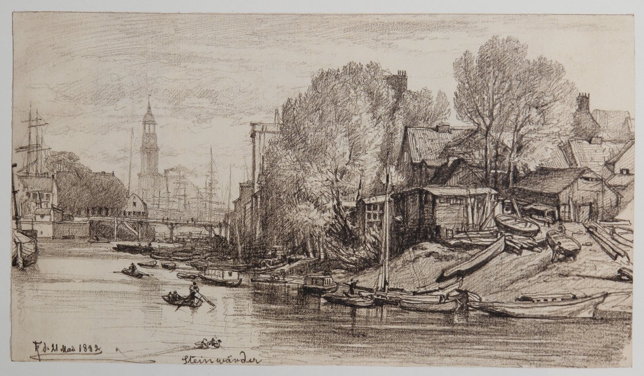Em Steinwerder 21-05-1882 de Johann Theobald Riefesell