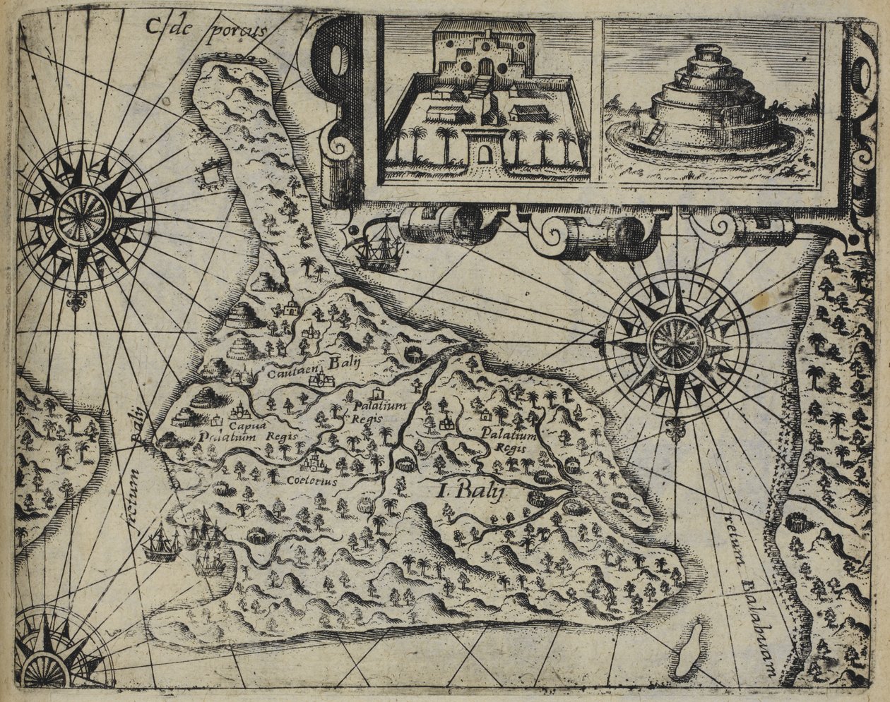 Ilha de Bali (Indonésia), uma falsificação da Ilha de Bali de Johann Theodor de Bry